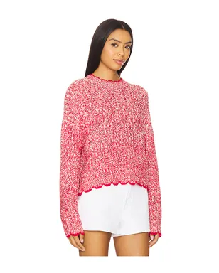 Autumn Cashmere ティップドラダーステッチクルートップ - サムネイル2