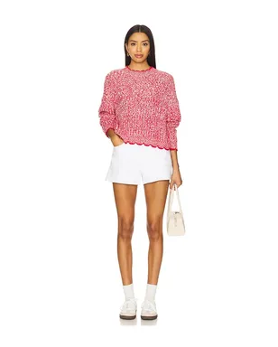 Autumn Cashmere ティップドラダーステッチクルートップ - サムネイル4