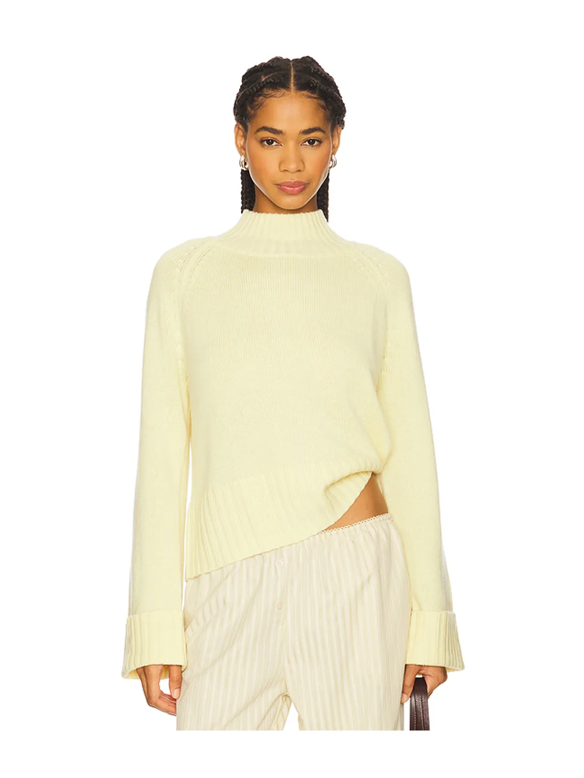 Autumn Cashmere モックネックトップ - 画像1