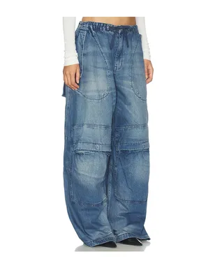 Alexander Wang OVERSIZED CARGO WIDE LEG デニム - サムネイル3