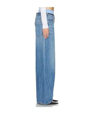 Alexander Wang PRESTYLE BLOW UP WITH LEATHER BELT AND BOXER デニム - サムネイル3