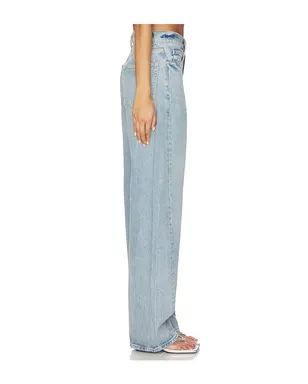 Alexander Wang RELAXED STRAIGHT CUT WITH CRYSTAL BELT LOOPS デニム - サムネイル3