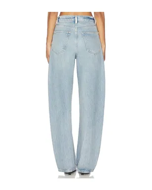 Alexander Wang RELAXED STRAIGHT CUT WITH CRYSTAL BELT LOOPS デニム - サムネイル4