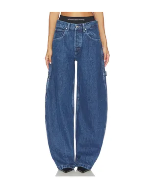 Alexander Wang PRESTYLED OVERSIZED WIDE LEG デニム - サムネイル1