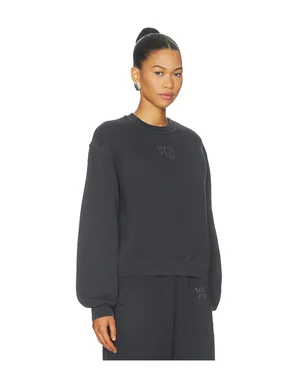 Alexander Wang HOTFIX LOGO スウェットシャツ - サムネイル2