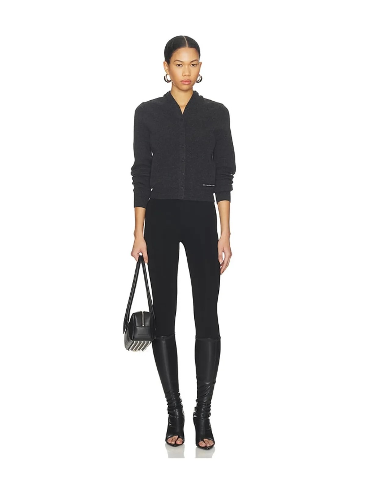 Alexander Wang KNIT LOGO カーディガン - 画像4