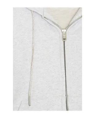 Alexander Wang ZIP UP WITH RHINESTONE DRAWCORD パーカー - サムネイル6