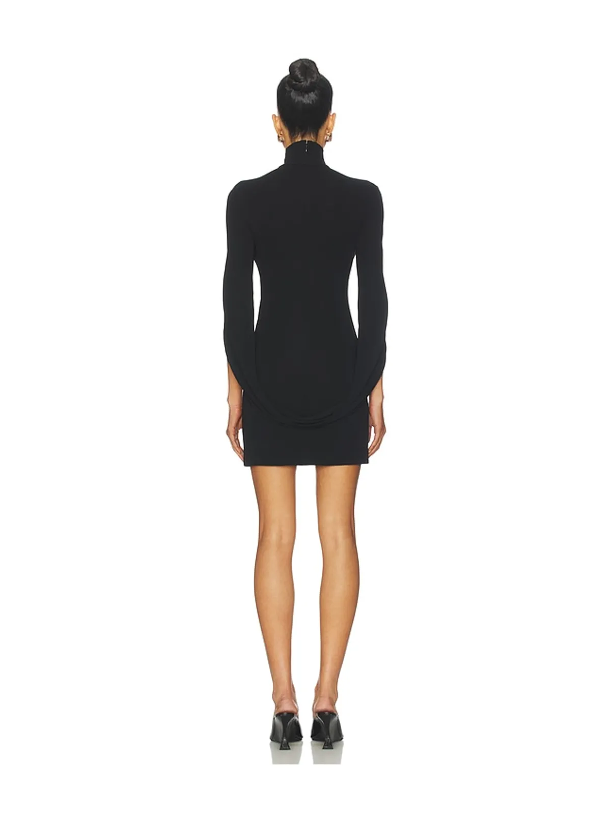 Alexander Wang DRAPE BACK SLEEVES MINI ドレス - 画像3