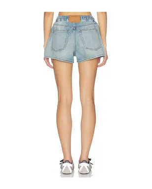 Alexander Wang MARATHON WITH CRYSTAL DRAWCORD ショートパンツ - サムネイル4
