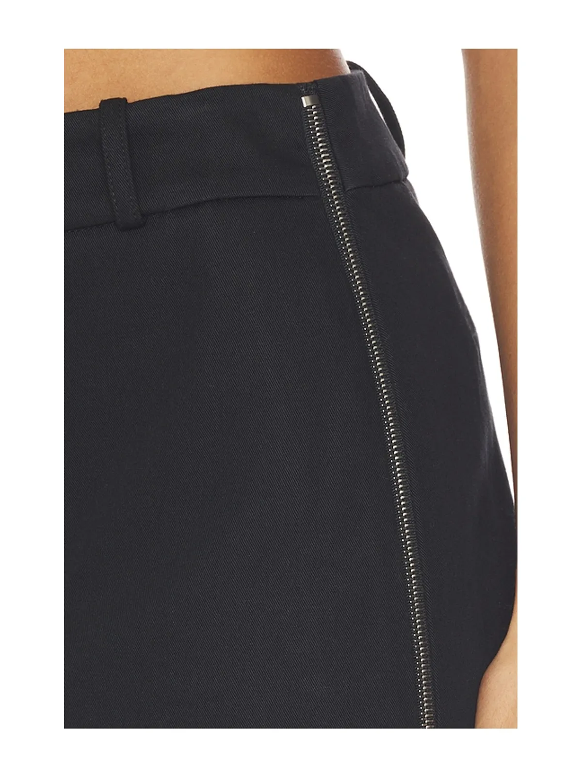 Alexander Wang MID RISE MINI WITH SIDE SLIT ZIPPERS スコート - 画像6