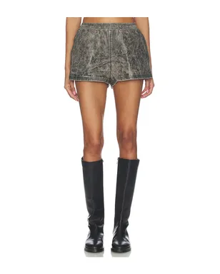 Alexander Wang MID RISE LEATHER MINI ショートパンツ - サムネイル1