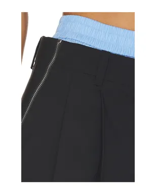 Alexander Wang PRESTYLED PLEATED WITH ZIPPER DETAILS スコート - サムネイル6