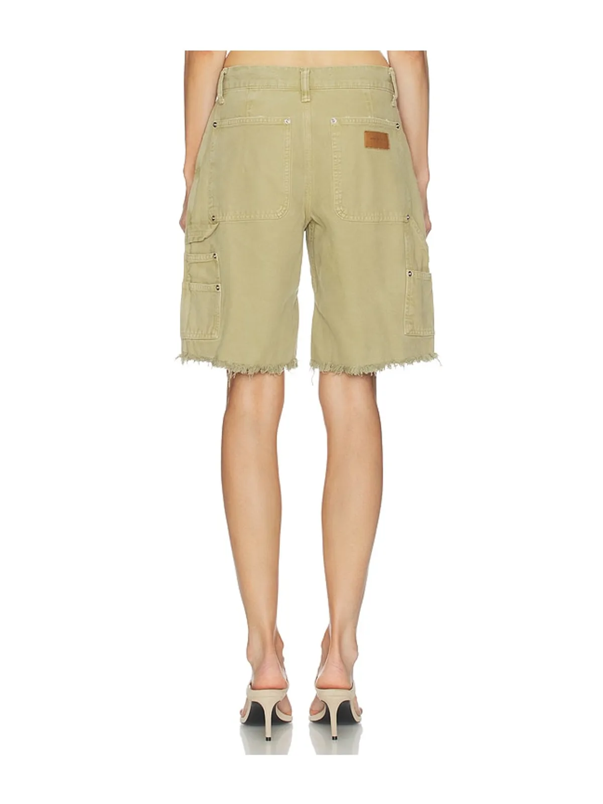 Alexander Wang MID RISE CARPENTER WITH ZIP ショートパンツ - 画像4