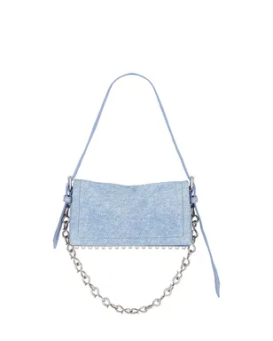 Alexander Wang RICCO CRUSHED スリムフラップバッグ - サムネイル1