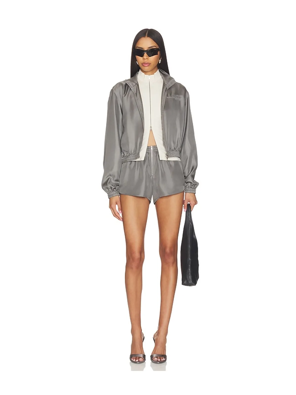 Alexander Wang CROPPED TRACK ジャケット - 画像5