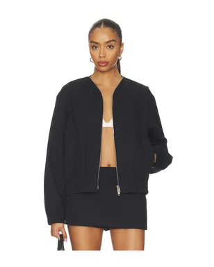 Alexander Wang COACHES WITH CONTINUOUS LOOP ZIPPER ジャケット - サムネイル1