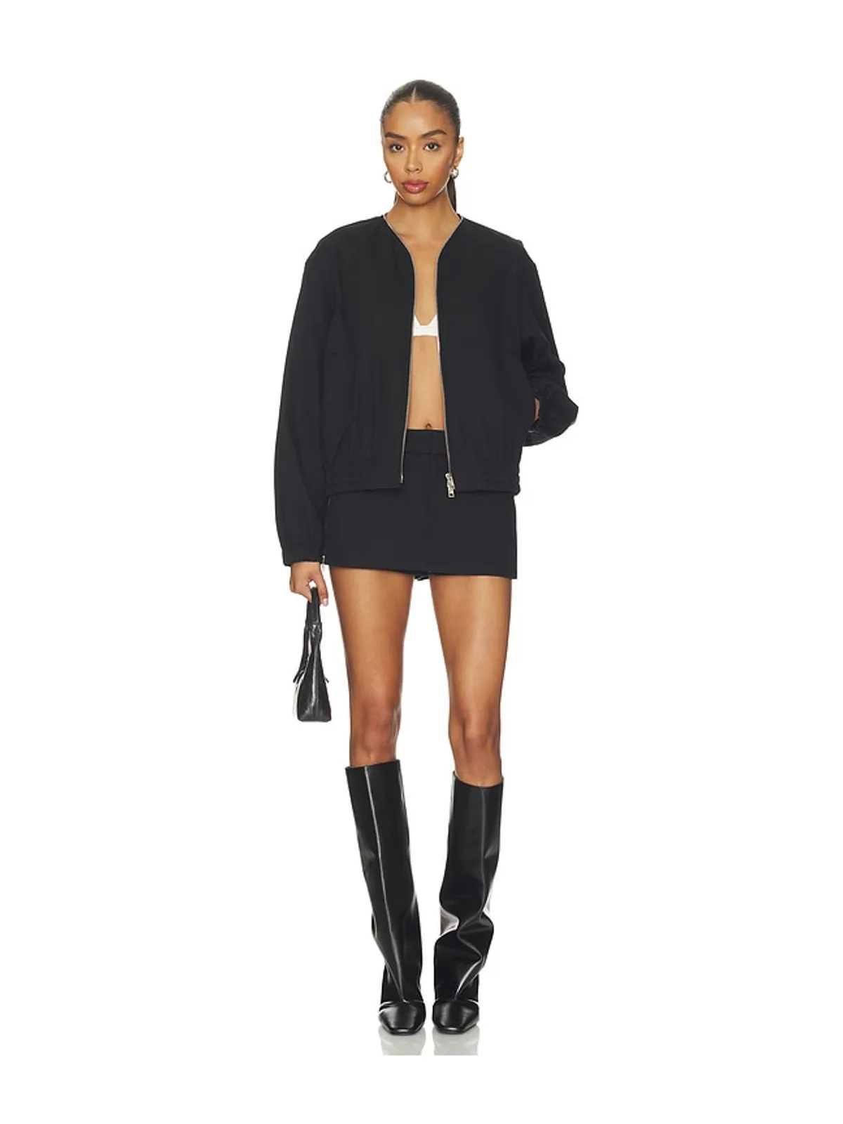 Alexander Wang COACHES WITH CONTINUOUS LOOP ZIPPER ジャケット - 画像5