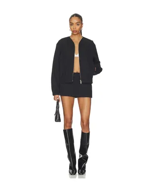 Alexander Wang COACHES WITH CONTINUOUS LOOP ZIPPER ジャケット - サムネイル5