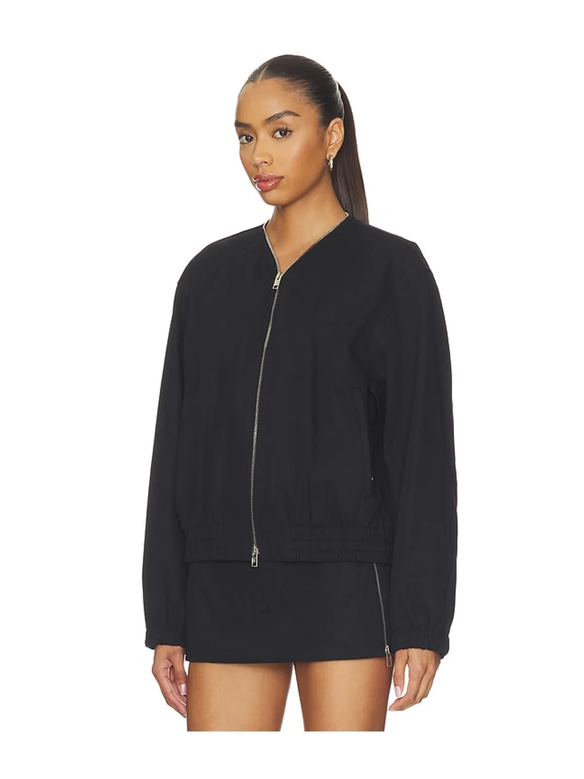 Alexander Wang COACHES WITH CONTINUOUS LOOP ZIPPER ジャケット - 画像3