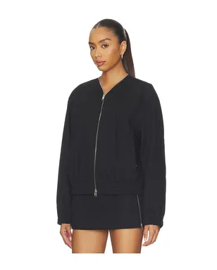 Alexander Wang COACHES WITH CONTINUOUS LOOP ZIPPER ジャケット - サムネイル3