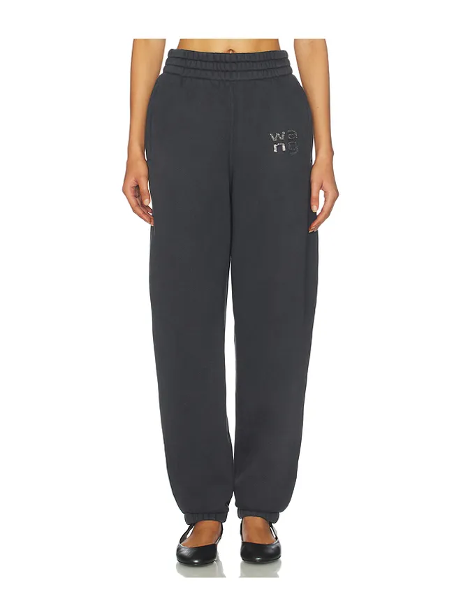 Alexander Wang Alexander Wang HOTFIX LOGO スウェットパンツの商品画像