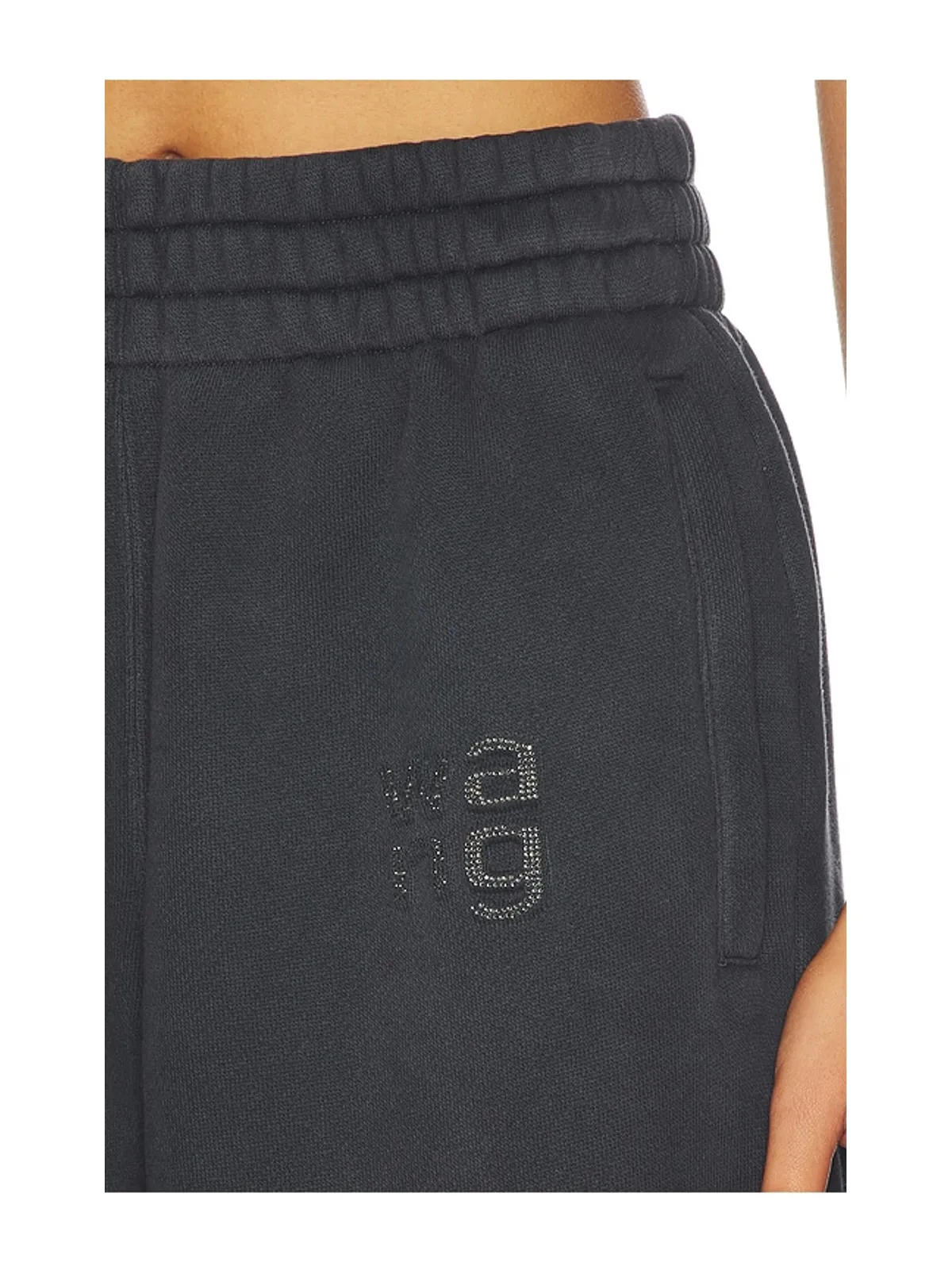 Alexander Wang HOTFIX LOGO スウェットパンツ - 画像6
