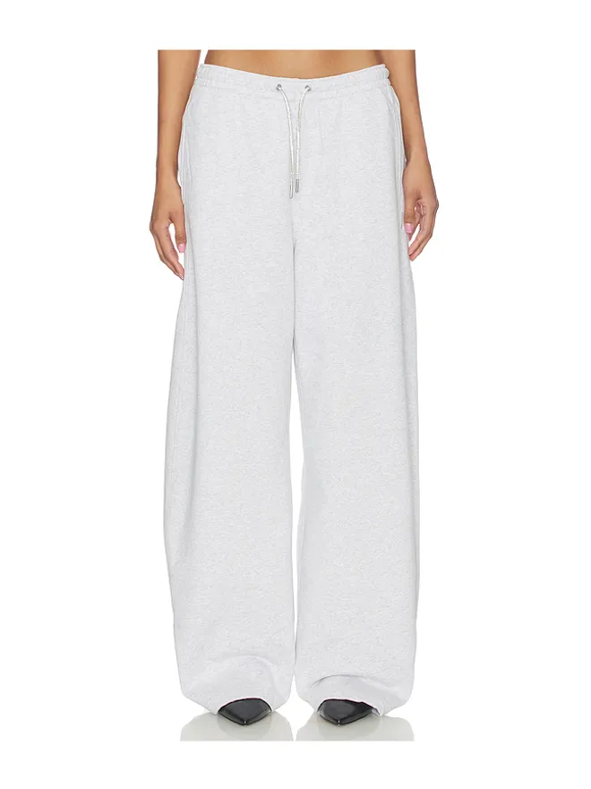 Alexander Wang Alexander Wang MID RISE SWEAT WITH RHINESTONE DRAWCORD パンツの商品画像
