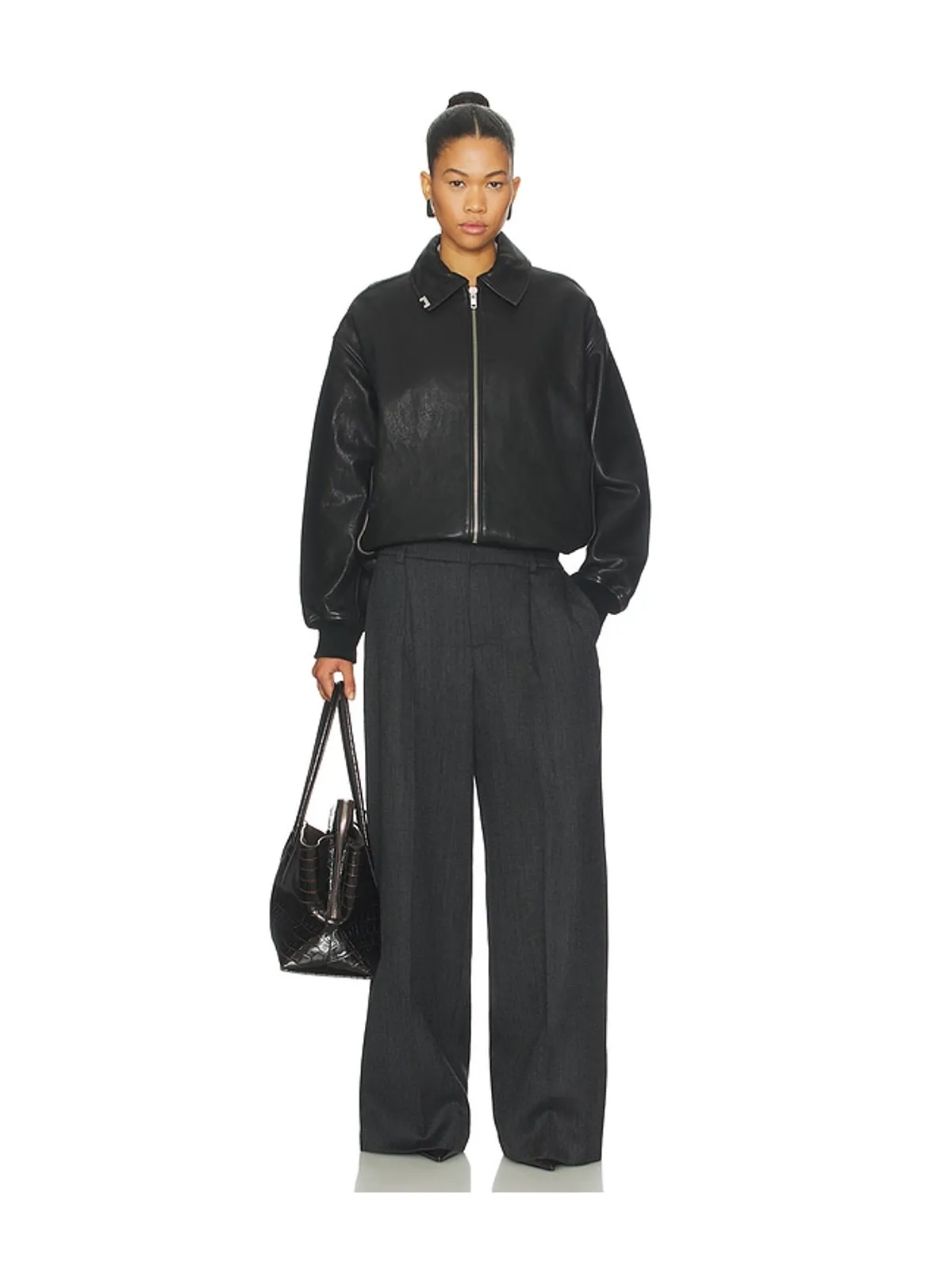 Alexander Wang TAILORED WIDE LEG パンツ - 画像5