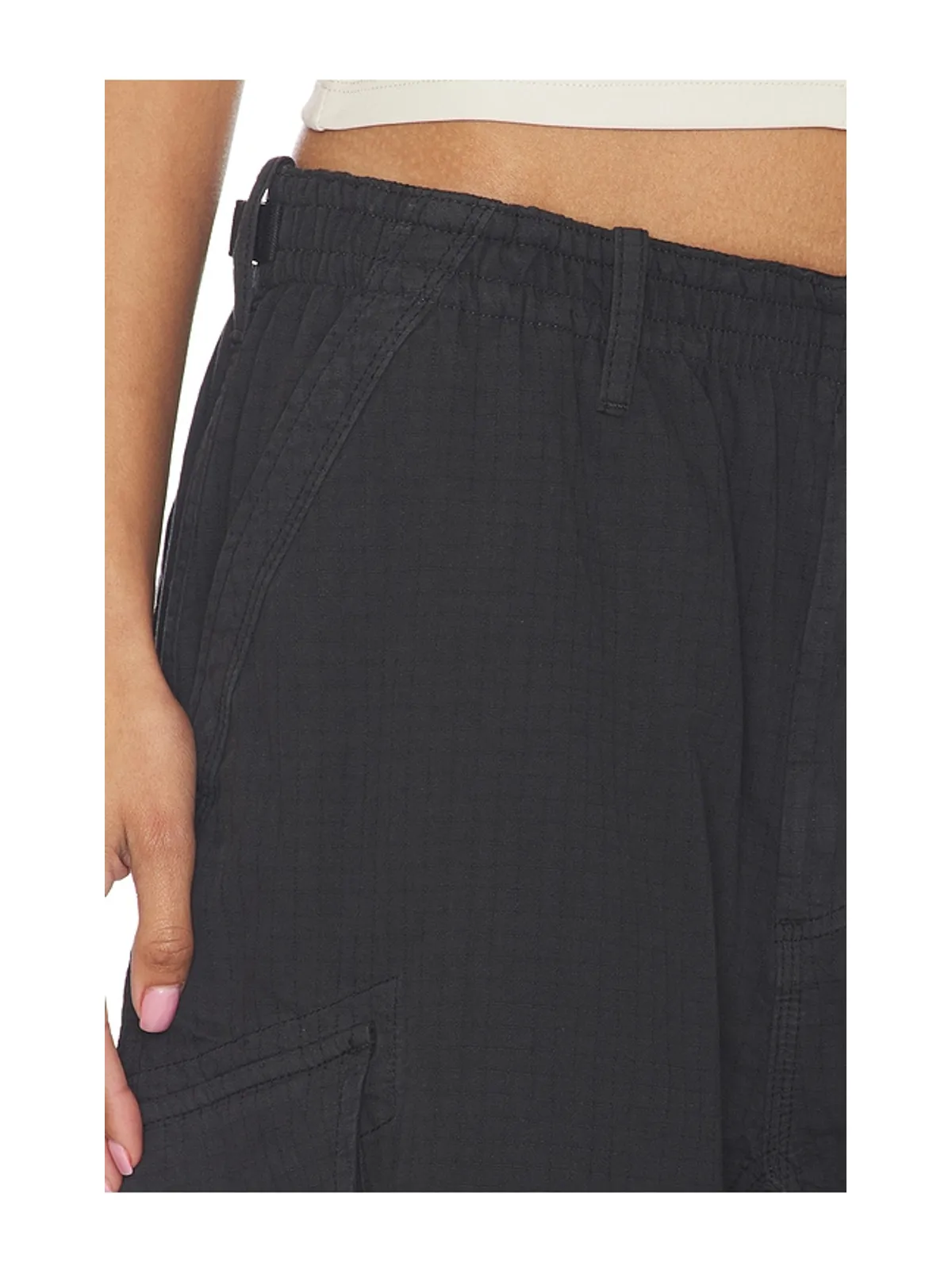 Alexander Wang MID RISE CARGO WITH INTERNAL LOGO パンツ - 画像6