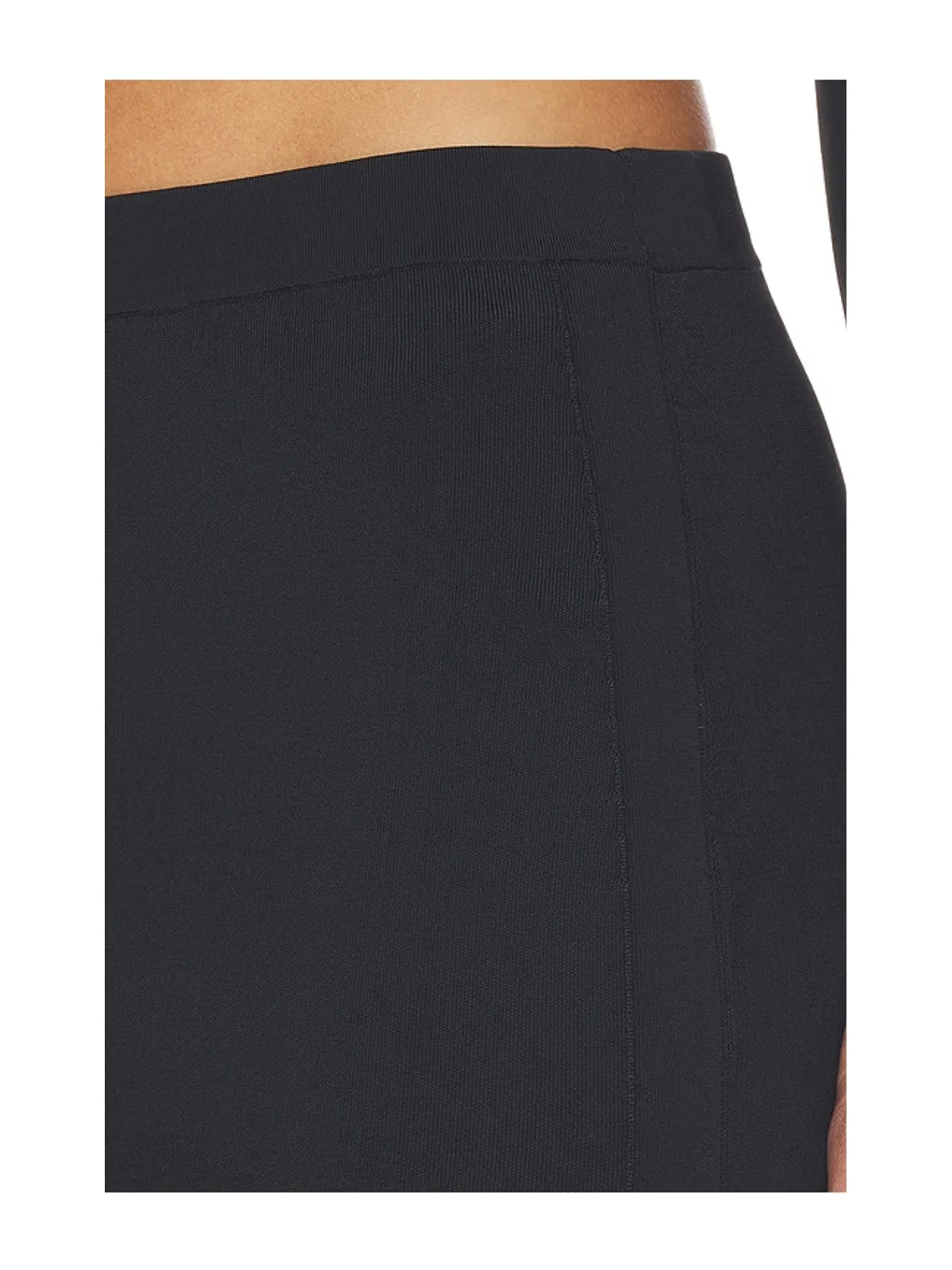 Alexander Wang MINI WITH JACQUARD LOGO SLIT スカート - 画像6
