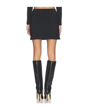 Alexander Wang MINI WITH JACQUARD LOGO SLIT スカート - サムネイル4