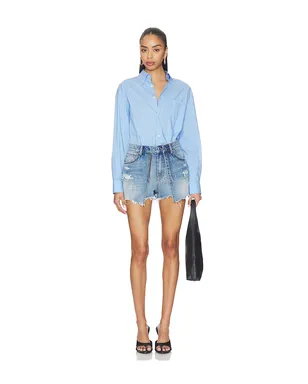 Alexander Wang PRESTYLED BUTTON DOWN SKORT オールインワン - サムネイル1