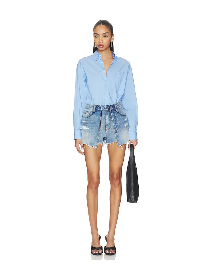 Alexander Wang Alexander Wang PRESTYLED BUTTON DOWN SKORT オールインワンの商品画像