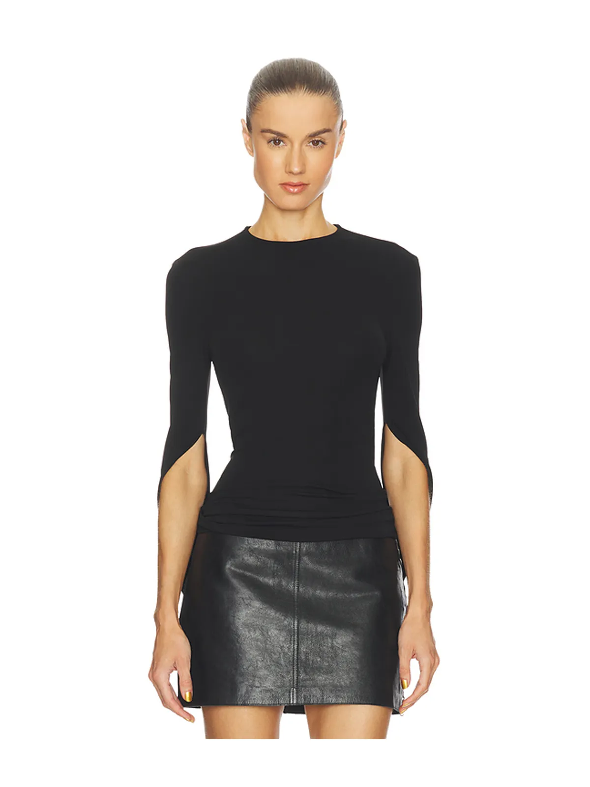 Alexander Wang DRAPE BACK SLEEVES トップ - 画像1