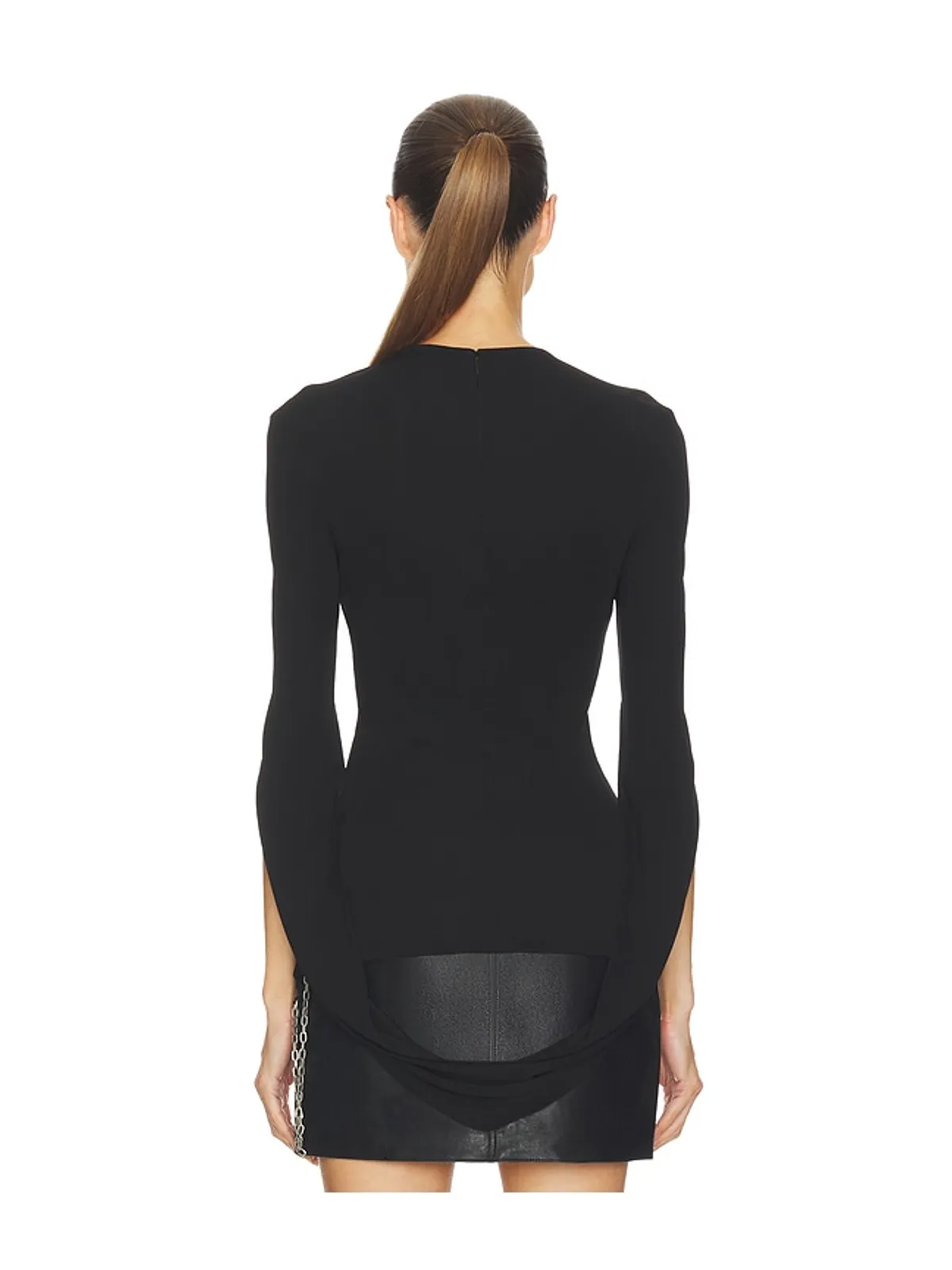 Alexander Wang DRAPE BACK SLEEVES トップ - 画像3