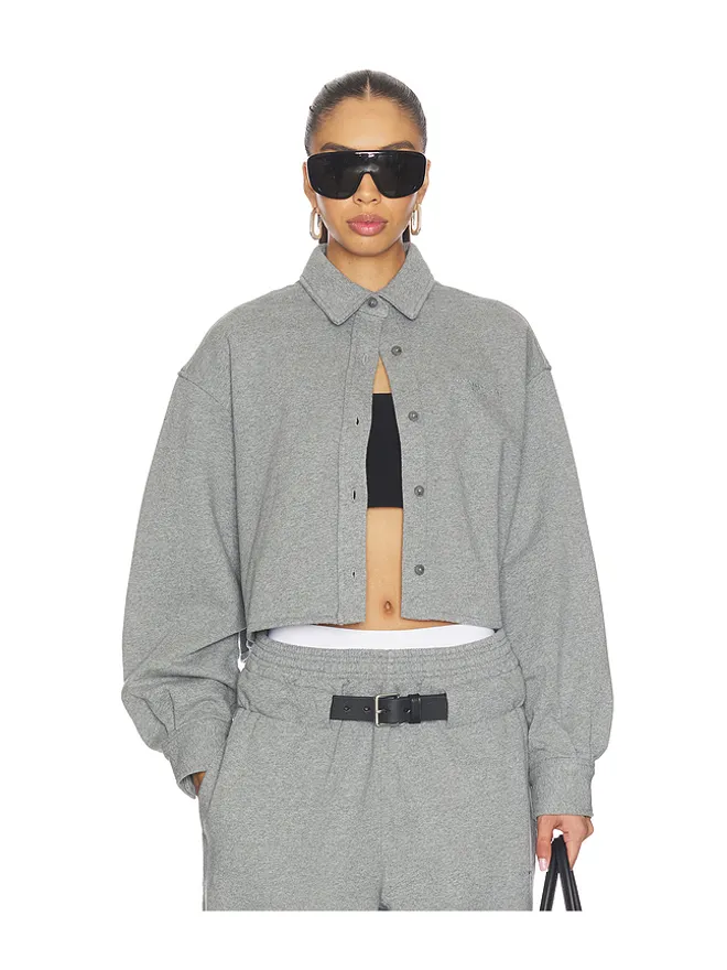 Alexander Wang Alexander Wang CROPPED BUTTON DOWN シャツの商品画像