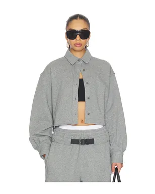 Alexander Wang CROPPED BUTTON DOWN シャツ - サムネイル1