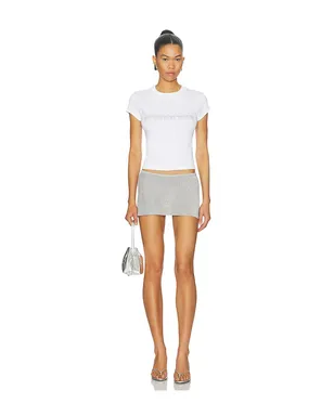 Alexander Wang BABY TEE WITH HOTFIX GRAPHIC トップ - サムネイル4