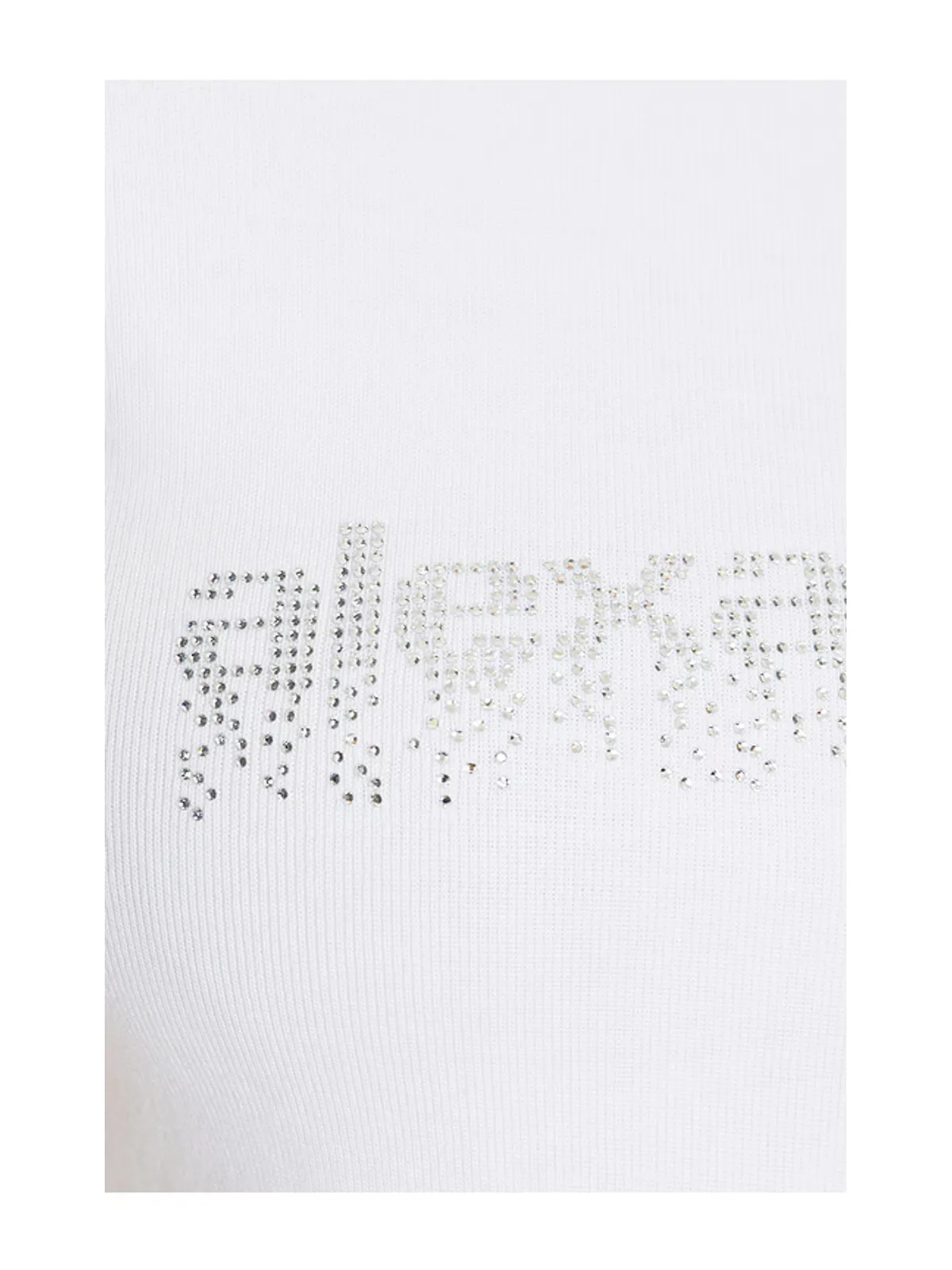 Alexander Wang BABY TEE WITH HOTFIX GRAPHIC トップ - 画像5