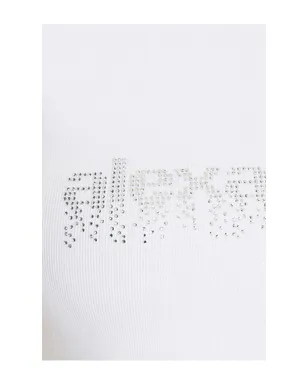 Alexander Wang BABY TEE WITH HOTFIX GRAPHIC トップ - サムネイル5