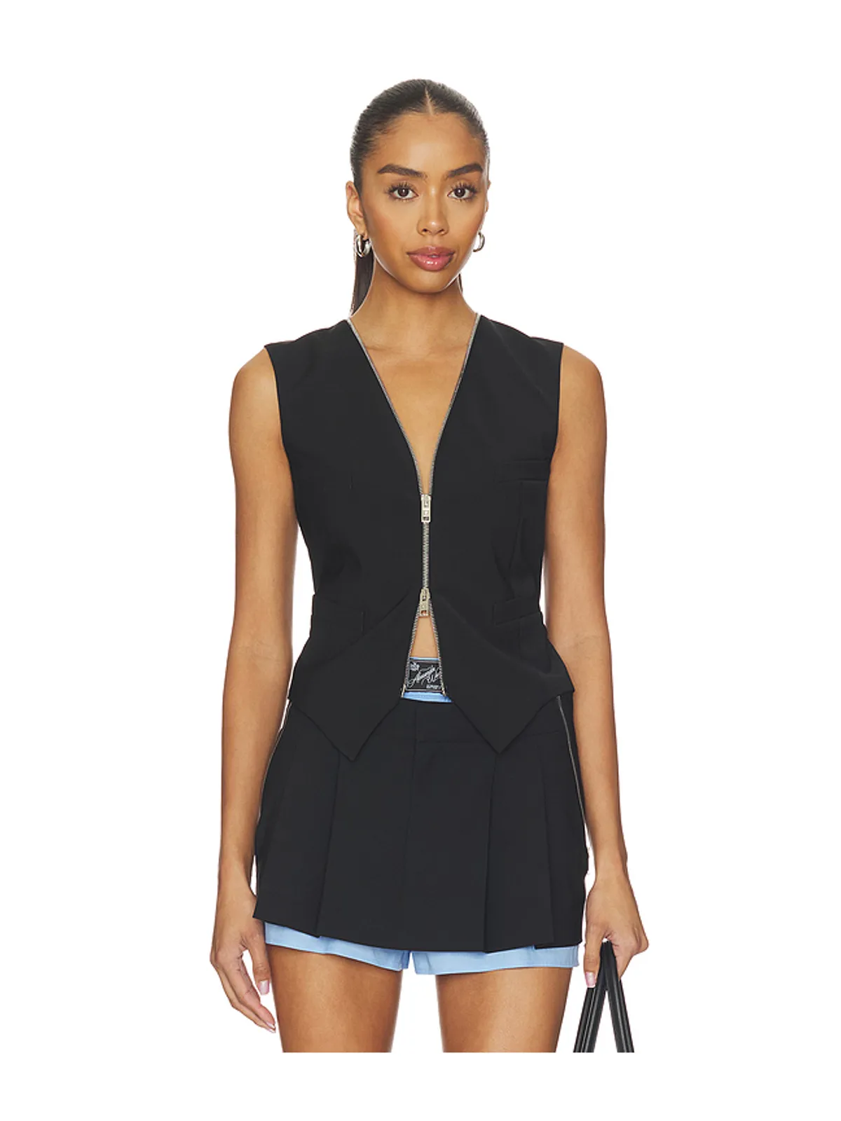 Alexander Wang TAILORED WITH ZIPPER ベスト - 画像1