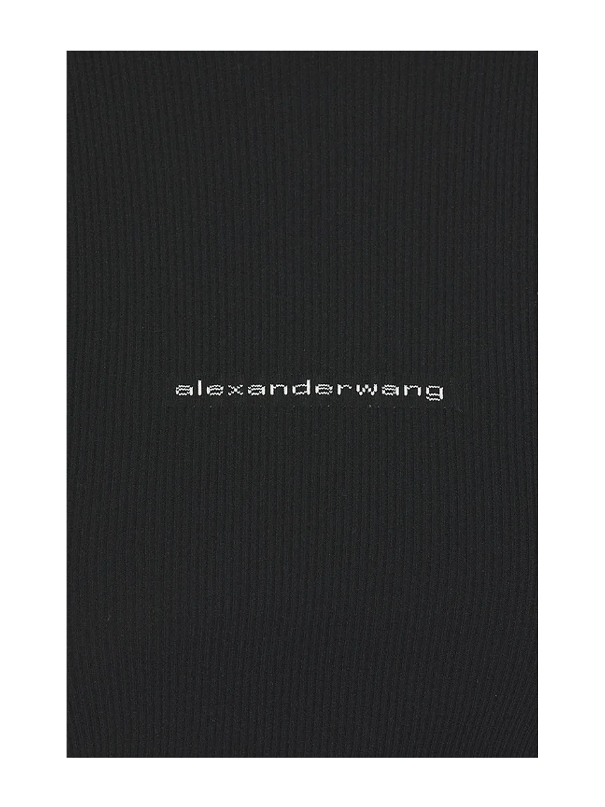 Alexander Wang LONG SLEEVE CREWNECK WITH JACQUARD LOGO トップ - 画像5