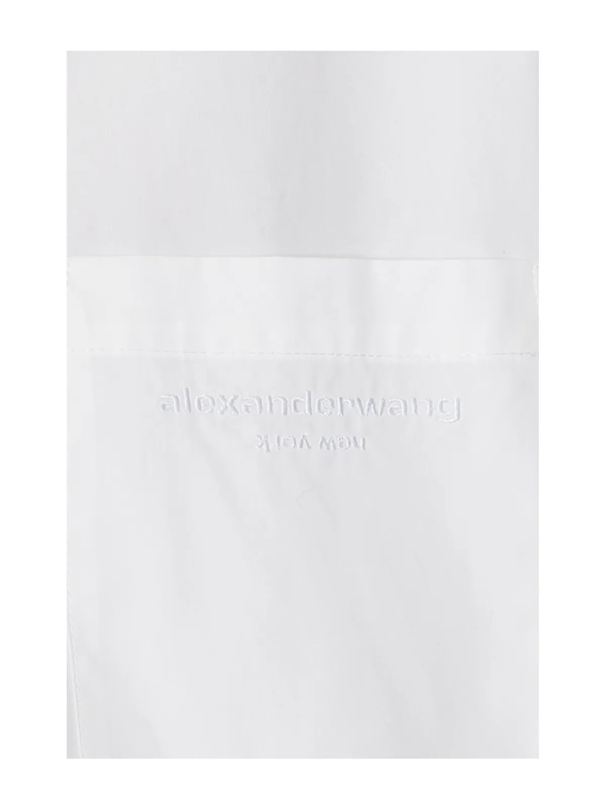 Alexander Wang WRAP WITH CRYSTAL STUD COLLAR シャツ - 画像5