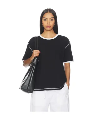 Aya Muse ワッフルTシャツ - サムネイル1