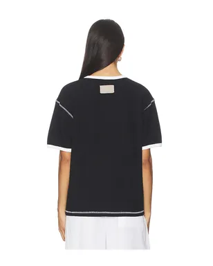 Aya Muse ワッフルTシャツ - サムネイル3
