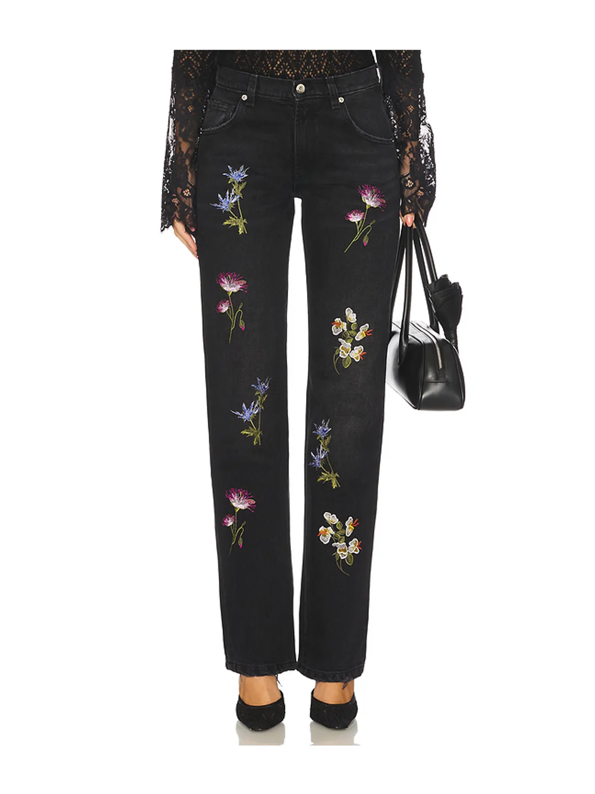 Blumarine EMBROIDERED デニム - 画像1