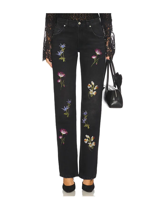 Blumarine Blumarine EMBROIDERED デニムの商品画像