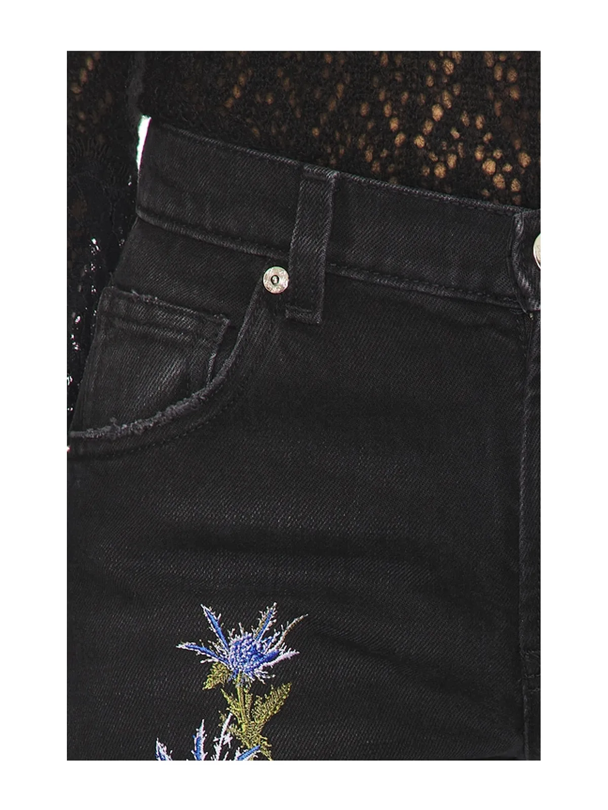 Blumarine EMBROIDERED デニム - 画像6