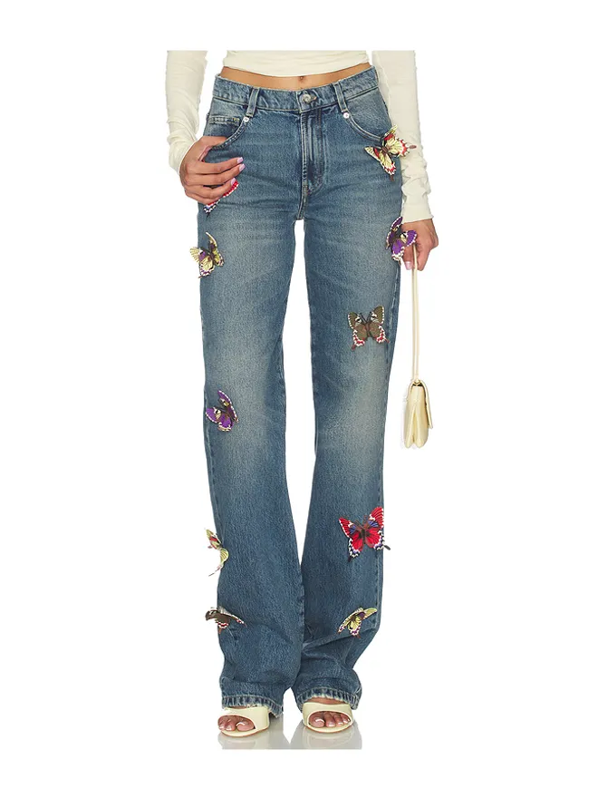 Blumarine Blumarine BUTTERFLY デニムの商品画像