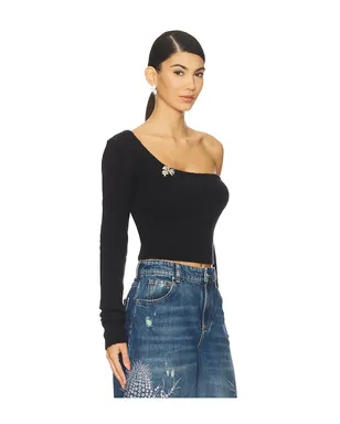 Blumarine ONE-SHOULDER KNIT セーター - サムネイル2